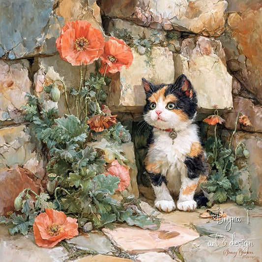 Kitty - Full Square Drill Diamond Painting 30*30CM