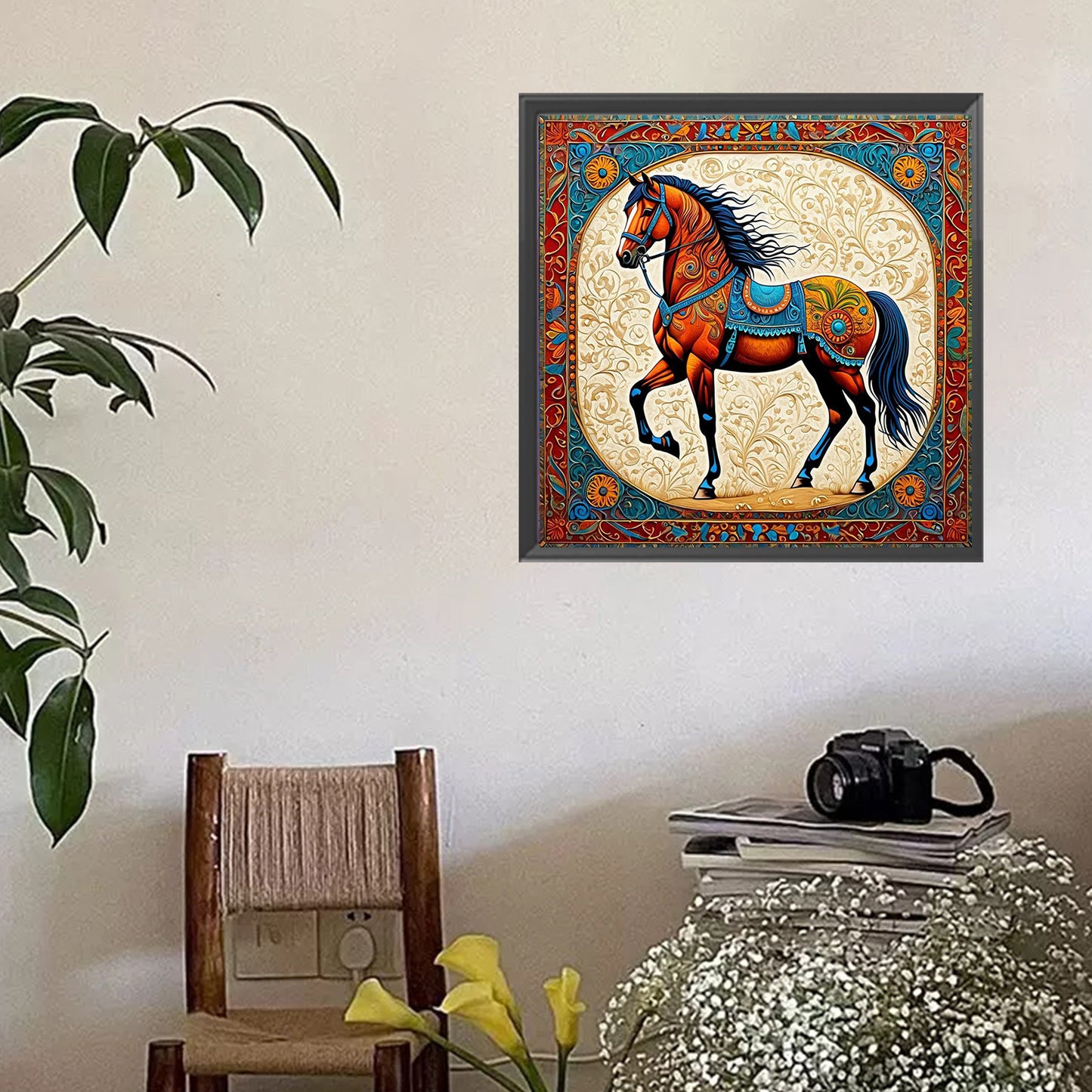 Horse - Full Square Drill Diamond Painting 40*40CM