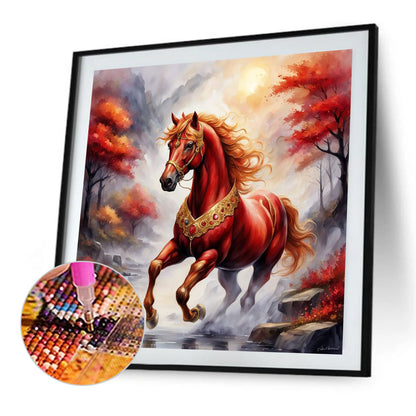 Horse - Full Square Drill Diamond Painting 40*40CM