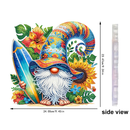 Surfing Goblin 2DFlat DIY Acrylic Diamond Painting Kit Window Hanging Wall Decor