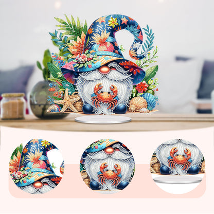 Acrylic 2D Flat Ocean Goblins DIY Table Top Diamond Painting Ornament Kits