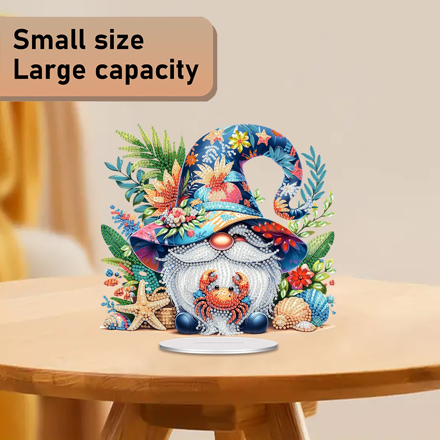 Acrylic 2D Flat Ocean Goblins DIY Table Top Diamond Painting Ornament Kits