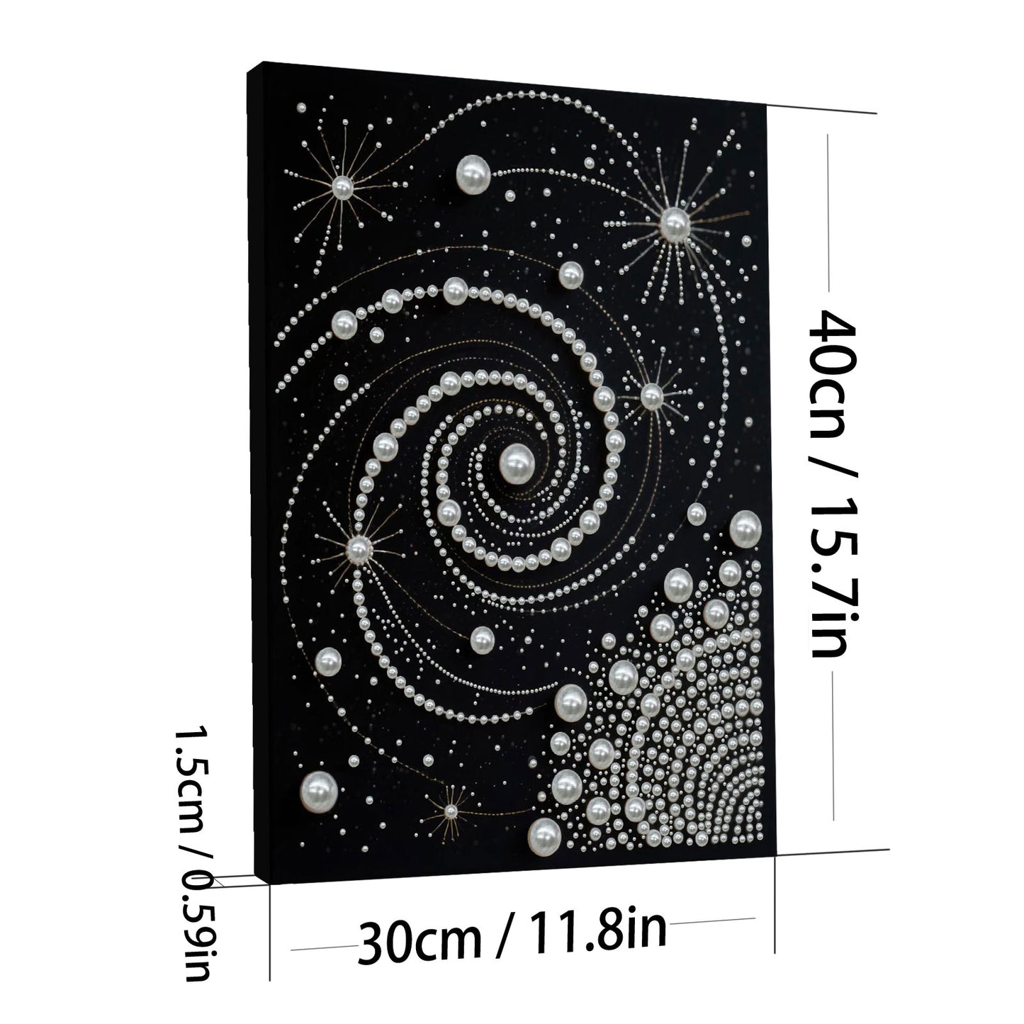Starry Sky - DIY Pearl Gem Art Diamond Painting Kits With Framefor Home Decor -30x40cm