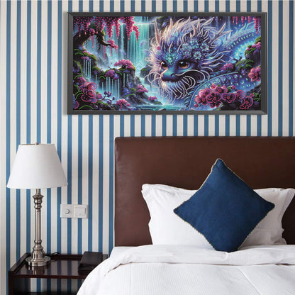Dream Dragon - Special Shaped Drill Diamond Painting 60*30CM