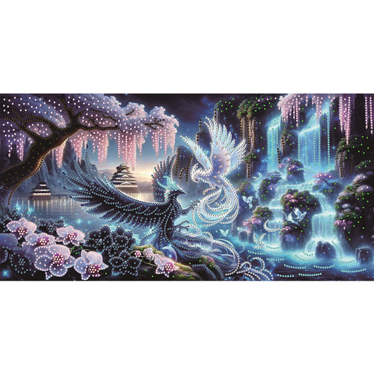 Dream Bird - Special Shaped Drill Diamond Painting 60*30CM