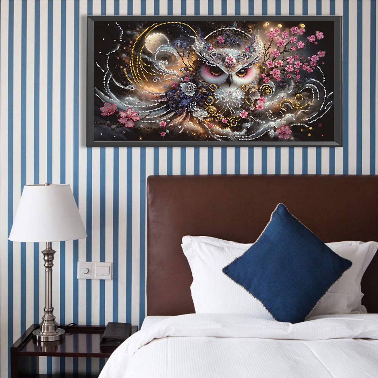 Dream Owl - Special Shaped Drill Diamond Painting 60*30CM