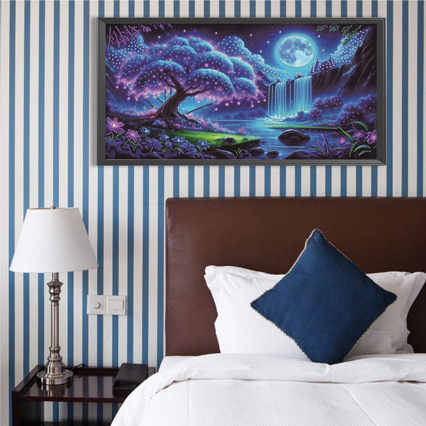 Dream Lake Landscape - Special Shaped Drill Diamond Painting 60*30CM