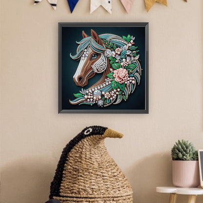 Horse - Special Shaped Drill Diamond Painting 30*30CM