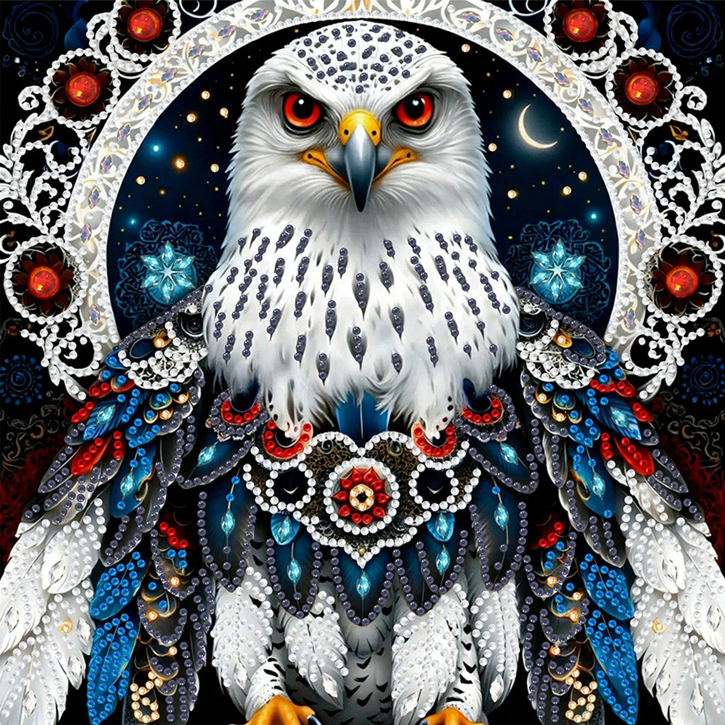 Eagle - Special Shaped Drill Diamond Painting 30*30CM
