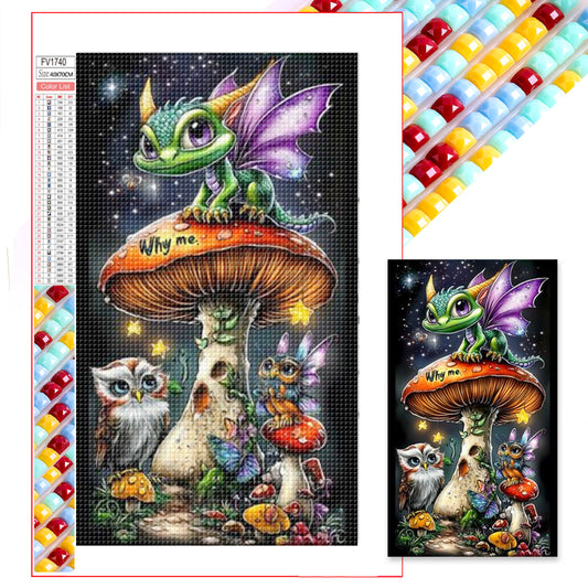 Crows - Full Square Drill Diamond Painting 40*60CM