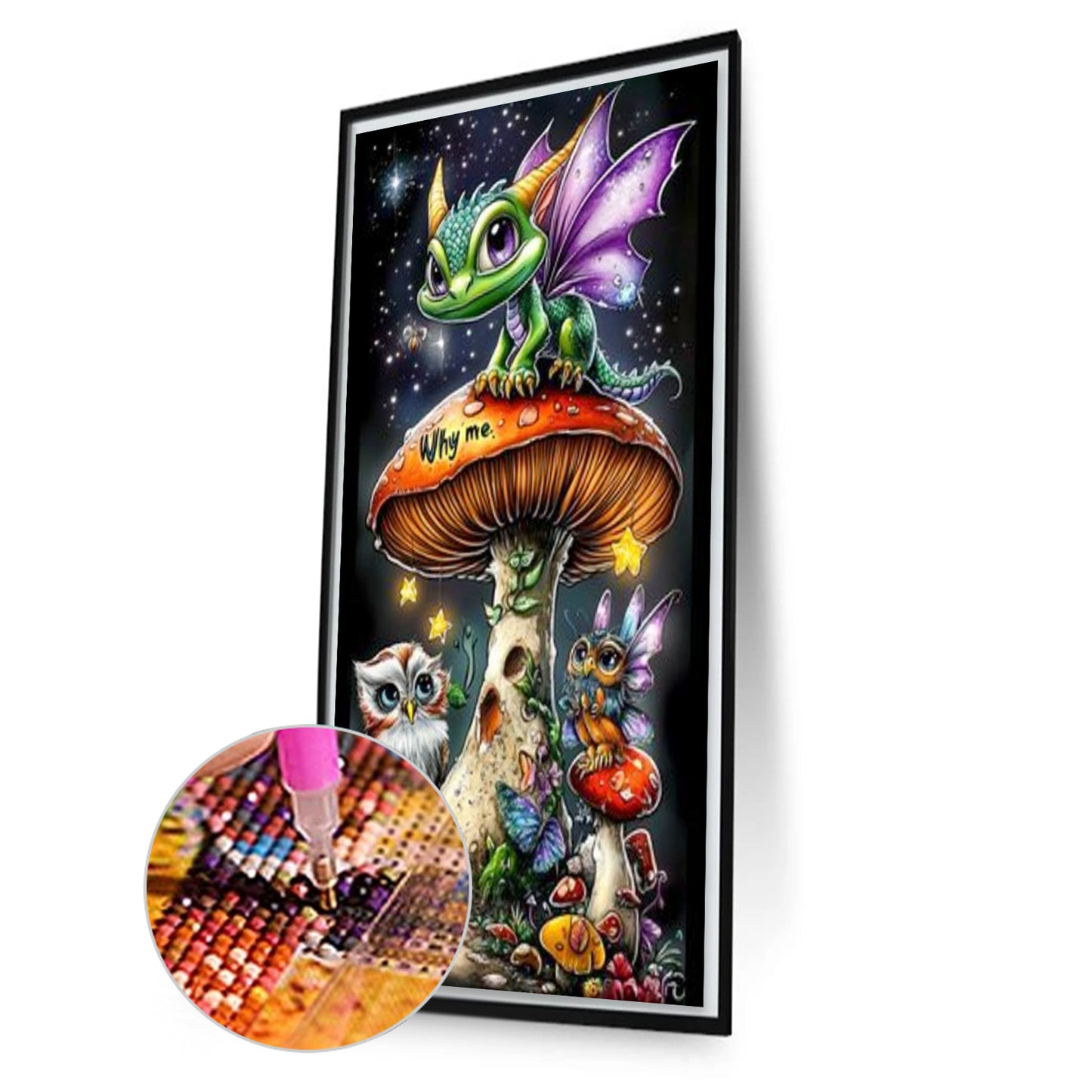 Crows - Full Square Drill Diamond Painting 40*60CM