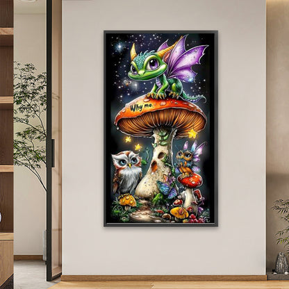 Crows - Full Square Drill Diamond Painting 40*60CM