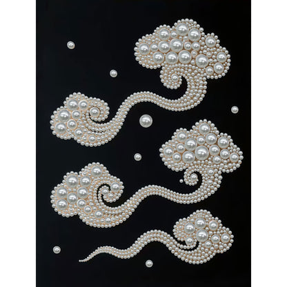 Jade Ruyi - DIY Pearl Gem Art Diamond Painting Kits With Framefor Home Decor -30x40cm