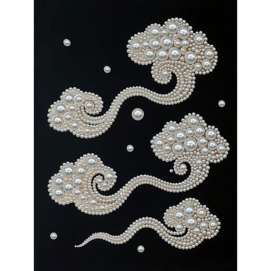 Jade Ruyi - DIY Pearl Gem Art Diamond Painting Kits With Framefor Home Decor -30x40cm