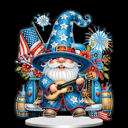 2D Flat Goblin DIY Acrylic Diamond Painting Ornament Kit Home Office Table Decor