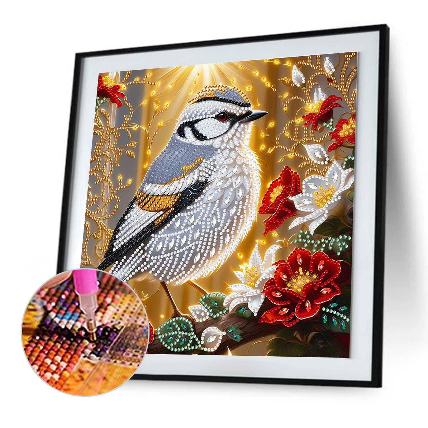 Birds - Special Shaped Drill Diamond Painting 30*30CM