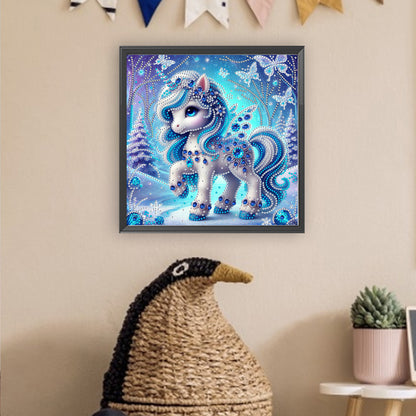 Unicorn - Special Shaped Drill Diamond Painting 30*30CM
