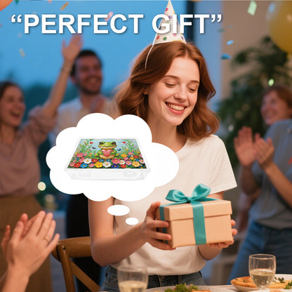 5D DIY Love Frog Pattern Diamond Painting Kit Storage Boxr for Adults Beginners