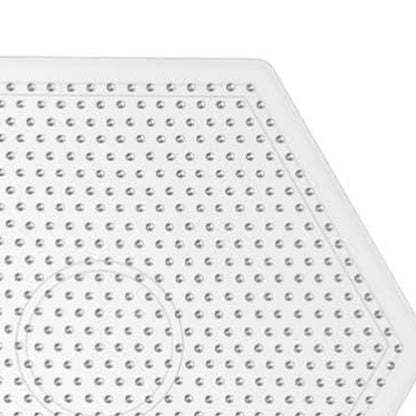 3Pcs 5mm Fuse Beads Boards High Temperature Resistance Large Clear Pegboards Kits Easy To Clean(3 Types)