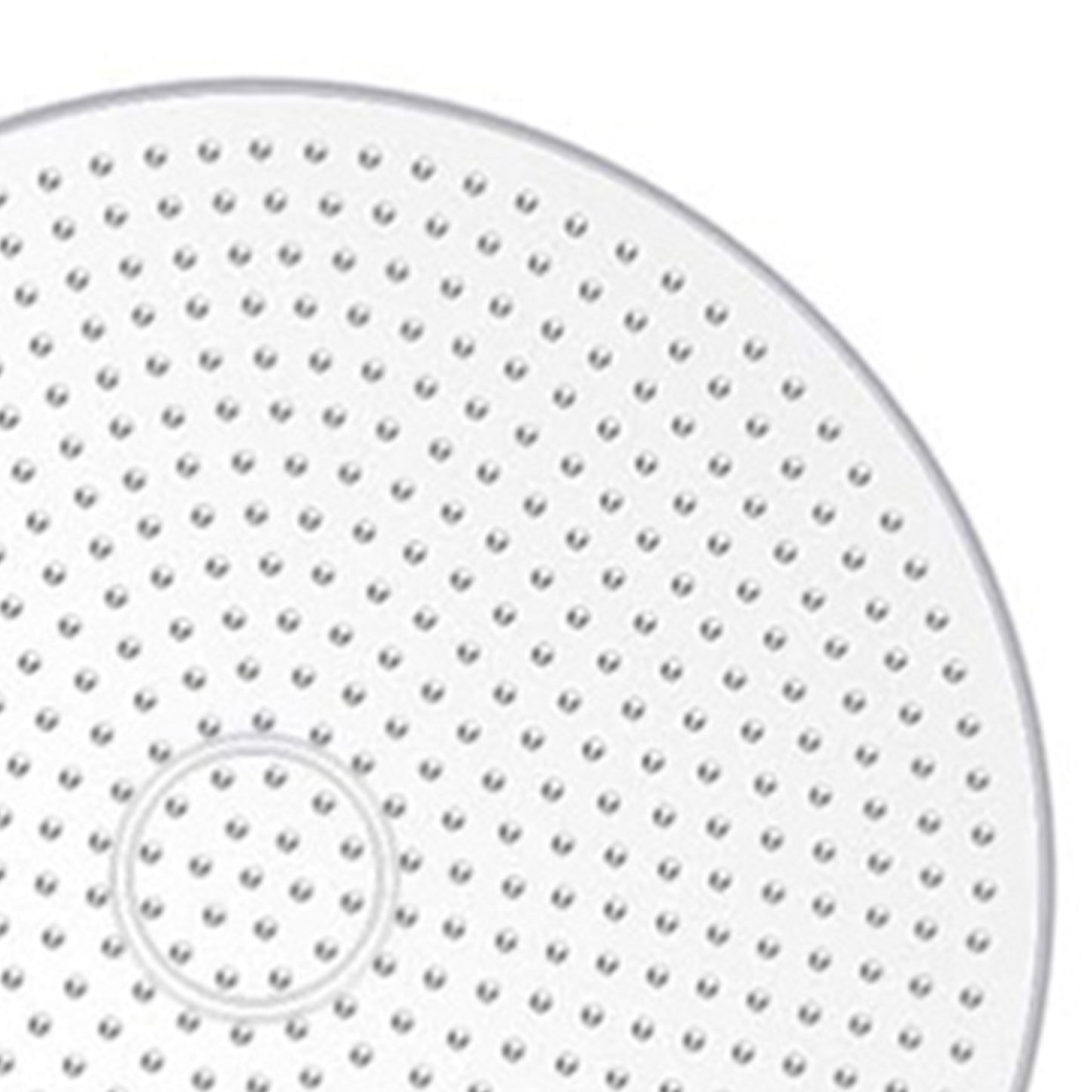3Pcs 5mm Fuse Beads Boards High Temperature Resistance Large Clear Pegboards Kits Easy To Clean(Round)