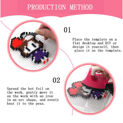 20 Colors 5mm Melty Beads Craft Kit Beginner-Friendly Iron Beads DIY Set with Color Label Pixel Art Beads Kit Ideal(Earthy Morandi Color Fuse Beads Set)