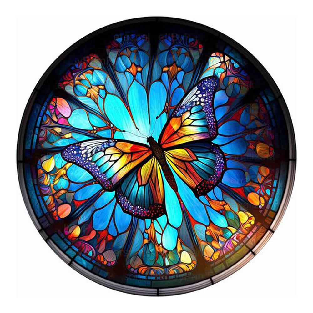 Art Window Painting - Full Round Drill Diamond Painting 30*30CM