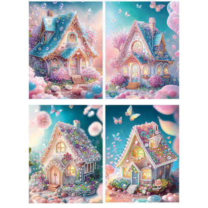 Dream Greenhouse 30*40CM(Canvas) Special Shaped Drill Diamond Painting