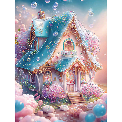 Dream Greenhouse 30*40CM(Canvas) Special Shaped Drill Diamond Painting