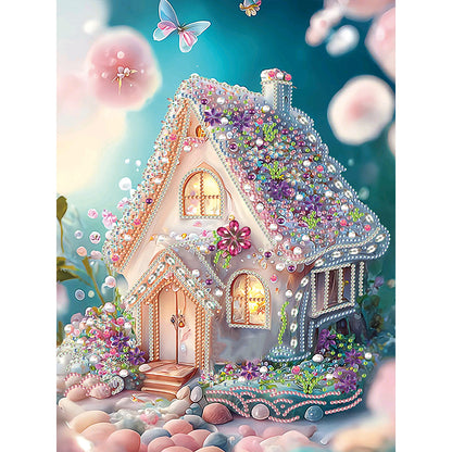 Dream Greenhouse 30*40CM(Canvas) Special Shaped Drill Diamond Painting