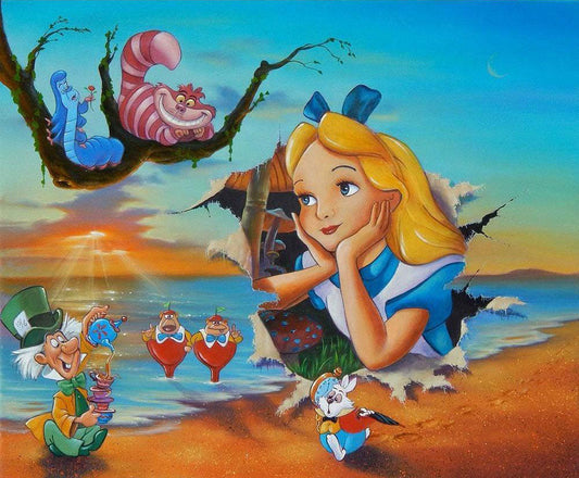 Disney Princess Snow White Cinderella - Full Round Drill Diamond Painting 50*40CM