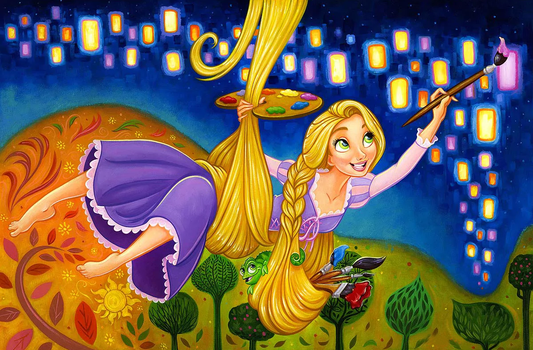 Disney Princess Anna - Full Round Drill Diamond Painting 50*30CM