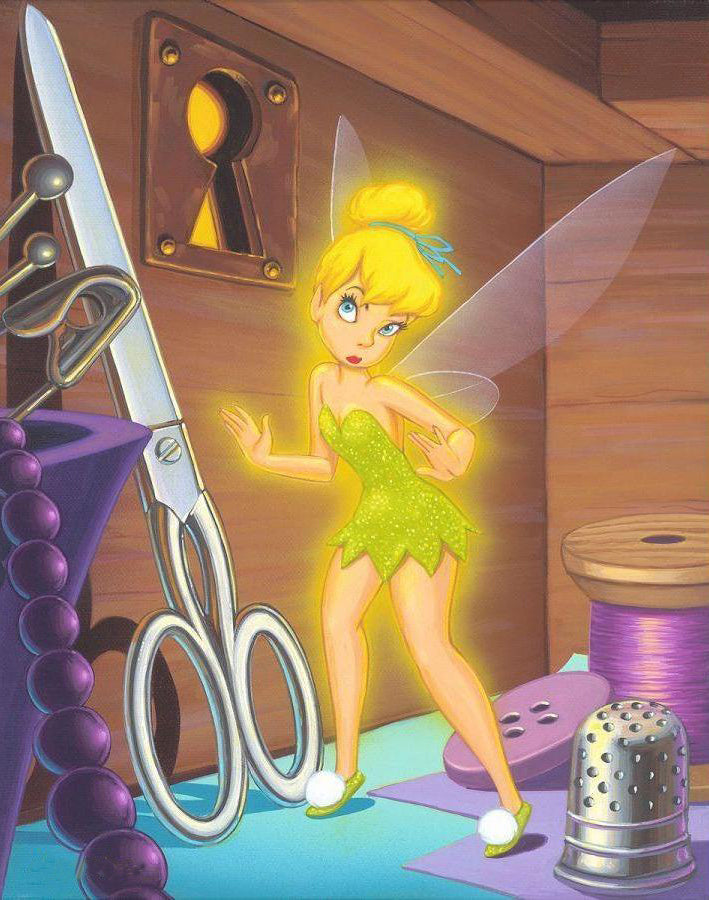 Disney Elf - Full Round Drill Diamond Painting 40*50CM