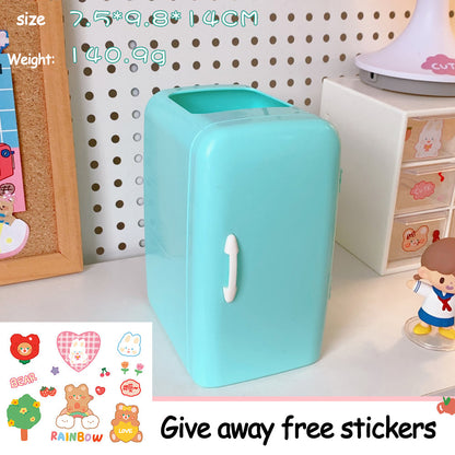 Kawaii Large-capacity Desktop Refrigerator Storage Pen Holder