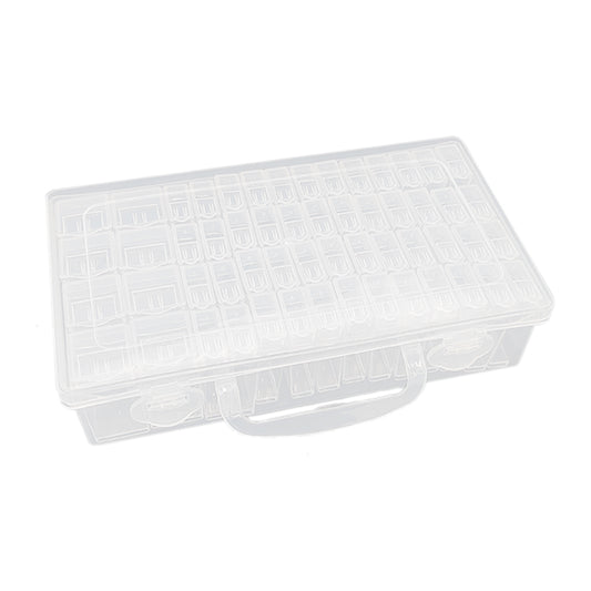 32/48/64 Slots Beads Storage Case Acrylic Storage Containers for Embroidery Tool