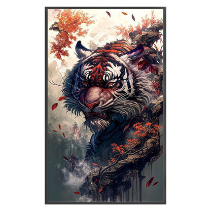 Tiger - 11CT Stamped Cross Stitch 50*87CM