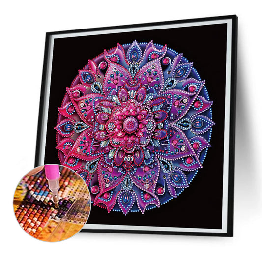 Mandala - Special Shaped Drill Diamond Painting 30*30CM