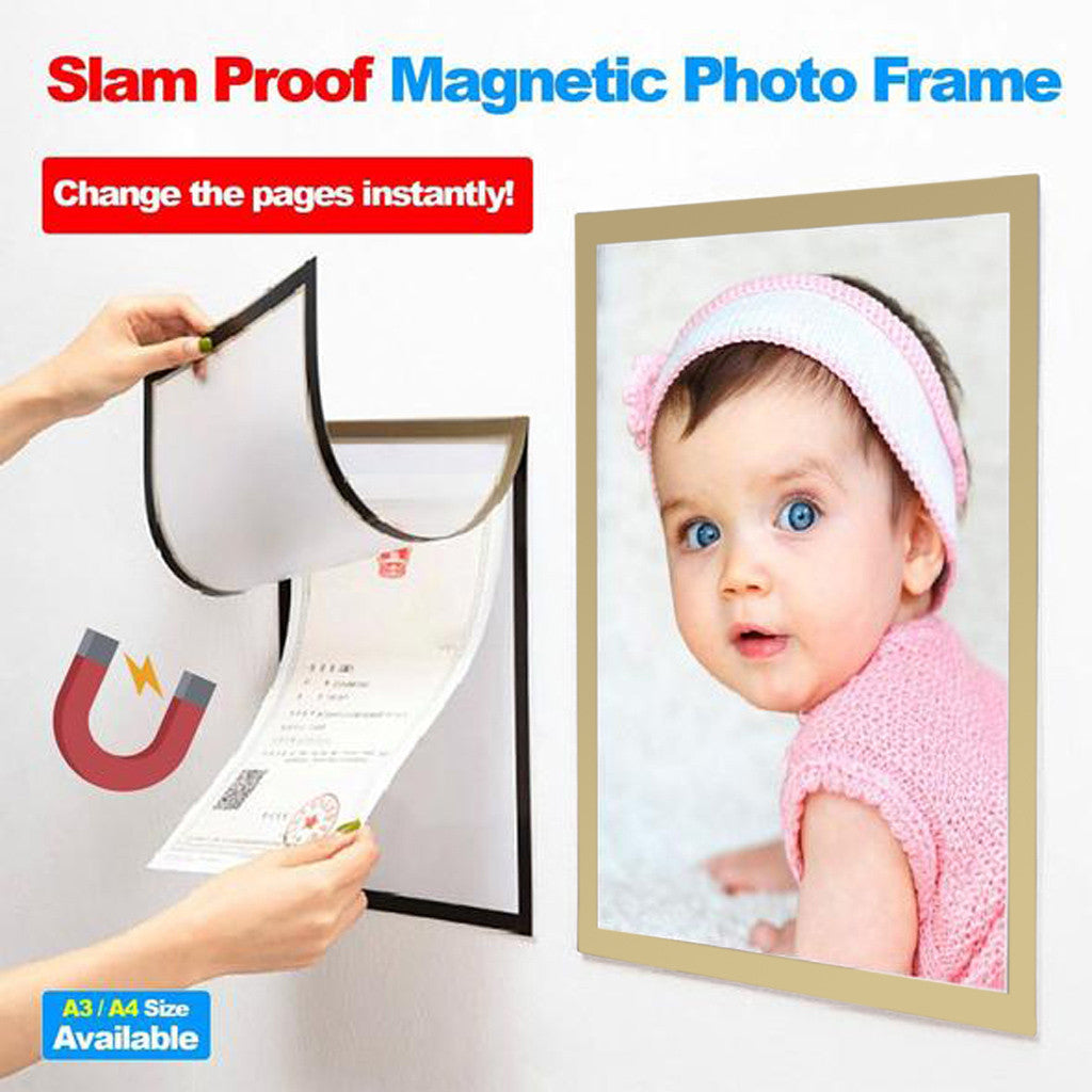 Magnetic Diamond Art Frames 30x40cm Self-Adhesive Wall Gallery