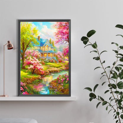 Beautiful Xanadu - Full Round Drill Diamond Painting 40*60CM