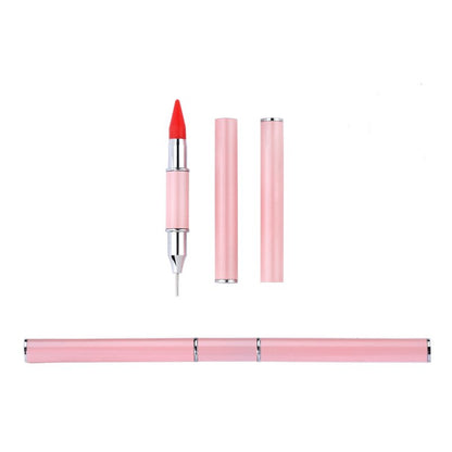 Dual Heads Rhinestone Picking Point Drill Pen Diamond Painting Wax Pencil