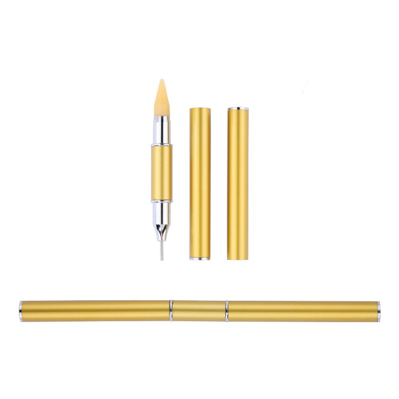 Dual Heads Rhinestone Picking Point Drill Pen Diamond Painting Wax Pencil