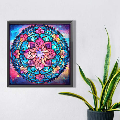 Mandala Pattern - Full AB Square Drill Diamond Painting 40*40CM