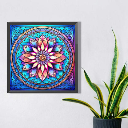 Mandala Pattern - Full AB Square Drill Diamond Painting 40*40CM