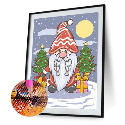 Christmas Gnome - Full Round Drill Diamond Painting 30*40CM