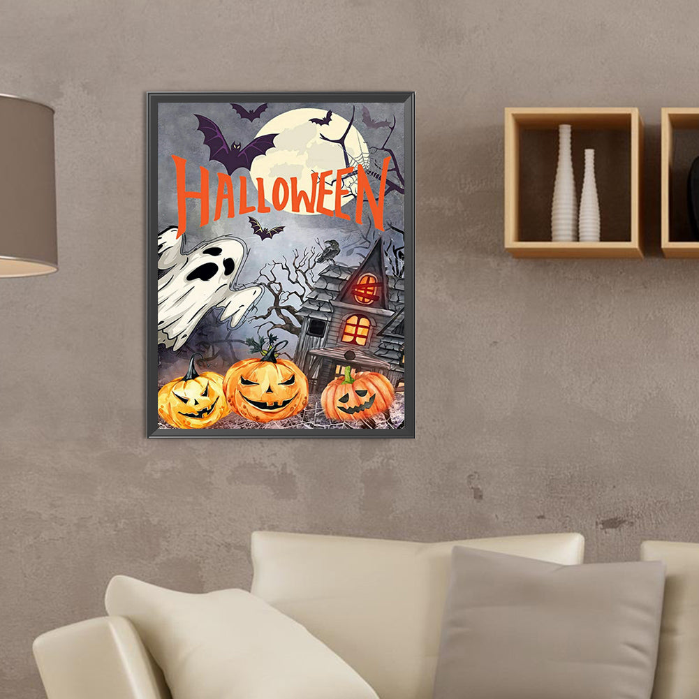 Horror Atmosphere - Full Round Drill Diamond Painting 30*40CM