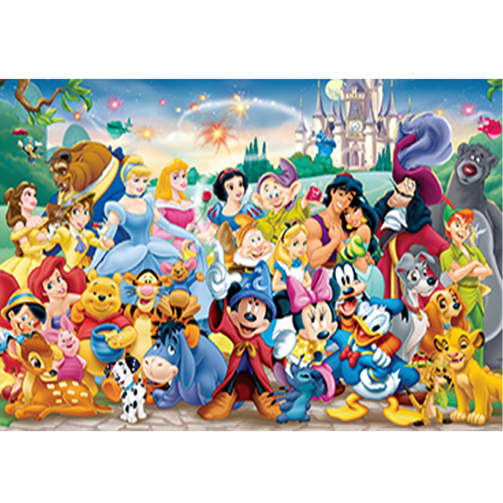 Disney Carnival - Full Round Drill Diamond Painting 110*80CM