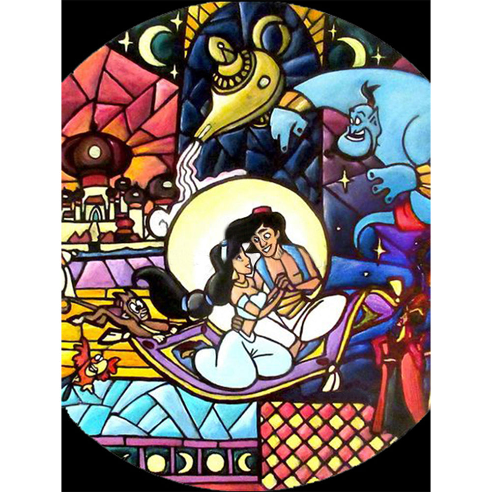 Aladdin'S Lamp - 11CT Stamped Cross Stitch 50*65CM