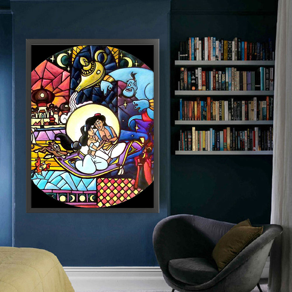 Aladdin'S Lamp - 11CT Stamped Cross Stitch 50*65CM