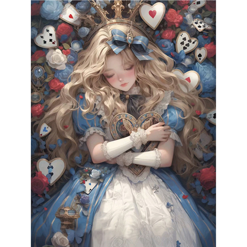 Alice - 11CT Stamped Cross Stitch 50*65CM