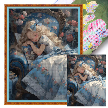 Alice - 11CT Stamped Cross Stitch 50*65CM