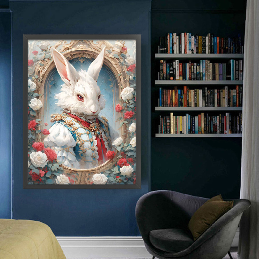 Rabbit - 11CT Stamped Cross Stitch 50*65CM